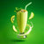 Supermom Transparent Plastic Milkshake Glass Set (400ML / 6 Pc)
