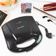  Easy to Use with Indicator Lights Sandwich toaster