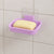 Plastic Wall Mounted Soap Dish (1 Pc)