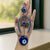Decorative Evil Eye Hanging with Elephant and Horseshoe Motif,  Wind Chime (1 Pc)