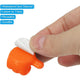 Orange Multifunctional Multi functional Hand Shape Wall Clip Hanger Keys Cable Holder