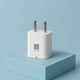 iBall Dual USB Wall Charger 5V/3.1A – High-Speed Dual Port Fast Charging Adapte (1 Pc)
