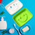 Portable Travel Home Box Cute Cartoons Smile Face Container Draining Holder Soap Dish ,Sabudani