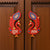 Decorative Wooden Shubh Labh Wall Hanging (2 Pc)
