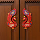 Decorative Wooden Shubh Labh Wall Hanging (2 Pc)