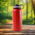 Red Stainless Steel Double Wall Vacuum-Insulated Drink Water Bottle (1000 ML)