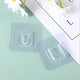 Transparent Plastic Wall Hooks