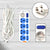 8 socket Heavy Duty Power Extension Board (10 mtr. / 1 Pc)