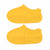 Non-Slip Yellow Reusable Silicone Shoe Cover for Boots