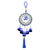 Spiritual Wind Chime with OM and Nazar Motif for Home