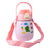 Stainless Steel Vacuum Insulated Water Bottle with Handle & Sticker (700 ML)