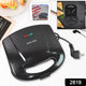  Easy to Use with Indicator Lights Sandwich toaster