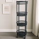 Space-Saving 4-Layer Round Rack