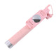 Wired Selfie Stick for Mobile with Mirror