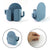 Wall Mounted Adhesive Phone Holder & Remote Organizer(1Pc)