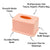Rectangular Tissue Paper Box Holder (1 Pc)