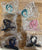 Plastic Hair Clamp Grip, Simple Matte Hair Barrette Clamp (12 Pc /  Mix Design)