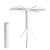 Freestanding Rotary Folding Drying Rack