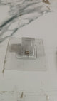 Self-Adhesive Transparent Wall Hook Holder Clip (1 Pc)