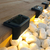 Outdoor LED Stair Step & Fence Lamp – Solar-Powered, Waterproof (Pack of 4)