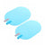 Anti-fog rearview mirror film for clear vision
