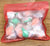 Shankh Shape Eraser Rubber (20 Pc / Mix Colour & Design)