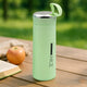 Water bottle 400ml leak proof, glass water bottle with daily water intake for gym and children, Nice Bottle (1 pc /Mix Color)