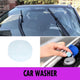 Tablets for cleaning car wipers with effervescent action