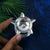 Traditional Stainless Steel Lotus Deepak