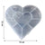 Heart-Shaped Plastic Bead Storage Organizer Box (1 Pc)