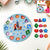 Aditi Wooden Educational Learning Clock Toy with Movable Hands