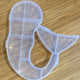 Mermaid Shape Plastic Storage Organizer Box (1 Pc)