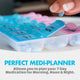 Weekly Pill Organizer Box with 21 Compartments (1 Pc)