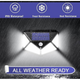 100 LED Solar Motion Sensor Light – Outdoor, Waterproof, Super Bright ( Pack of 2)