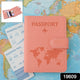 Stylish World Map Print Travel Wallet