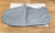 Grey Non-Slip Silicone Rain Reusable Anti skid Waterproof Fordable Boot Shoe Cover (1 Pair )