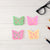 Butterfly Shape Eraser Rubber (25 Pc / Mix Colour & Design)
