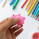 Soft PVC Turtle Eraser