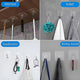 Self Adhesive Transparent Wall Hook (1 Pc)