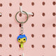 Cartoon Animal Keyring with Soft Touch